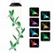 Color-Changing LED Solar Powered Hummingbird Wind Chime Lights Yard Garden Decor